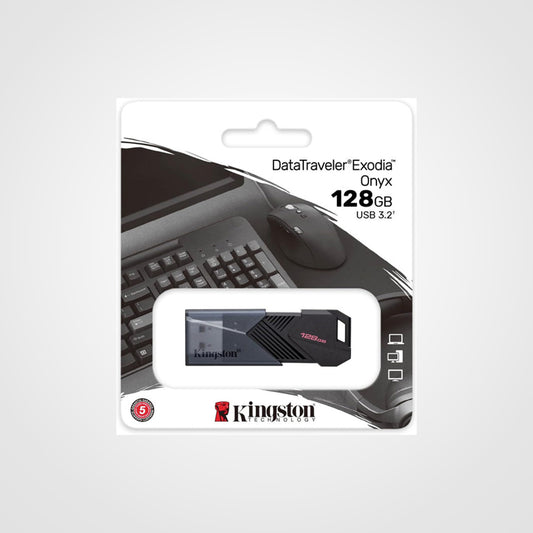 Kingston Exodia Onyx 128GB USB 3.2 Flash Drive