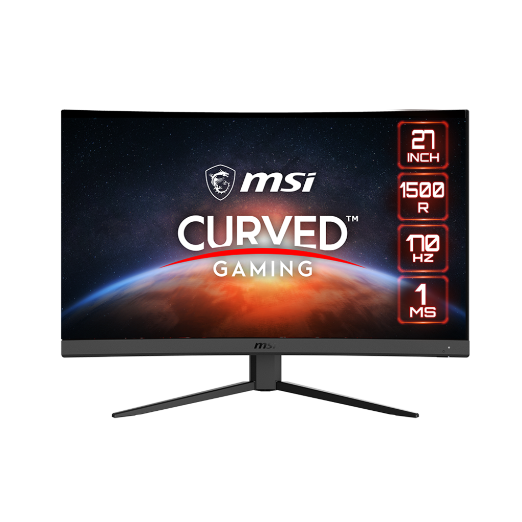 Msi G27CQ4 E2 - 27" - 2K - 1MS - 170Hz - CURVED - Adaptive-Sync - HDR Ready