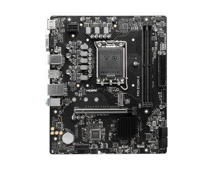 MSI PRO B760M-E DDR5 Intel LGA 1700 Motherboard