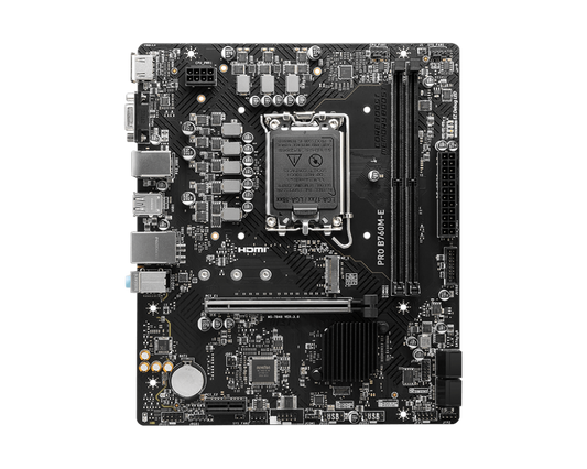 MSI PRO B760M-E DDR5 Intel LGA 1700 Motherboard