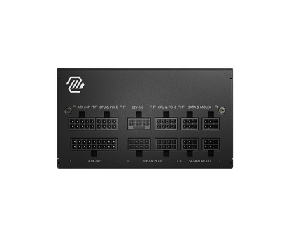 MSI MAG A850GL 850 واط PCIE 5.1 ​​- ATX 3.1 - وحدة تزويد طاقة كاملة - حاصلة على شهادة 80 Plus Gold