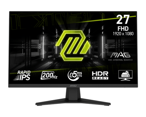MSI MAG 274F 23.8" FHD 200Hz 0.5ms GTG Rapid IPS SRGB 101% Gaming Monitor