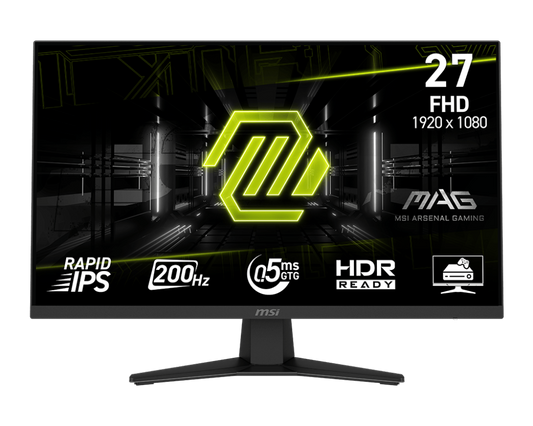 MSI MAG 274F 23.8" FHD 200Hz 0.5ms GTG Rapid IPS SRGB 101% Gaming Monitor