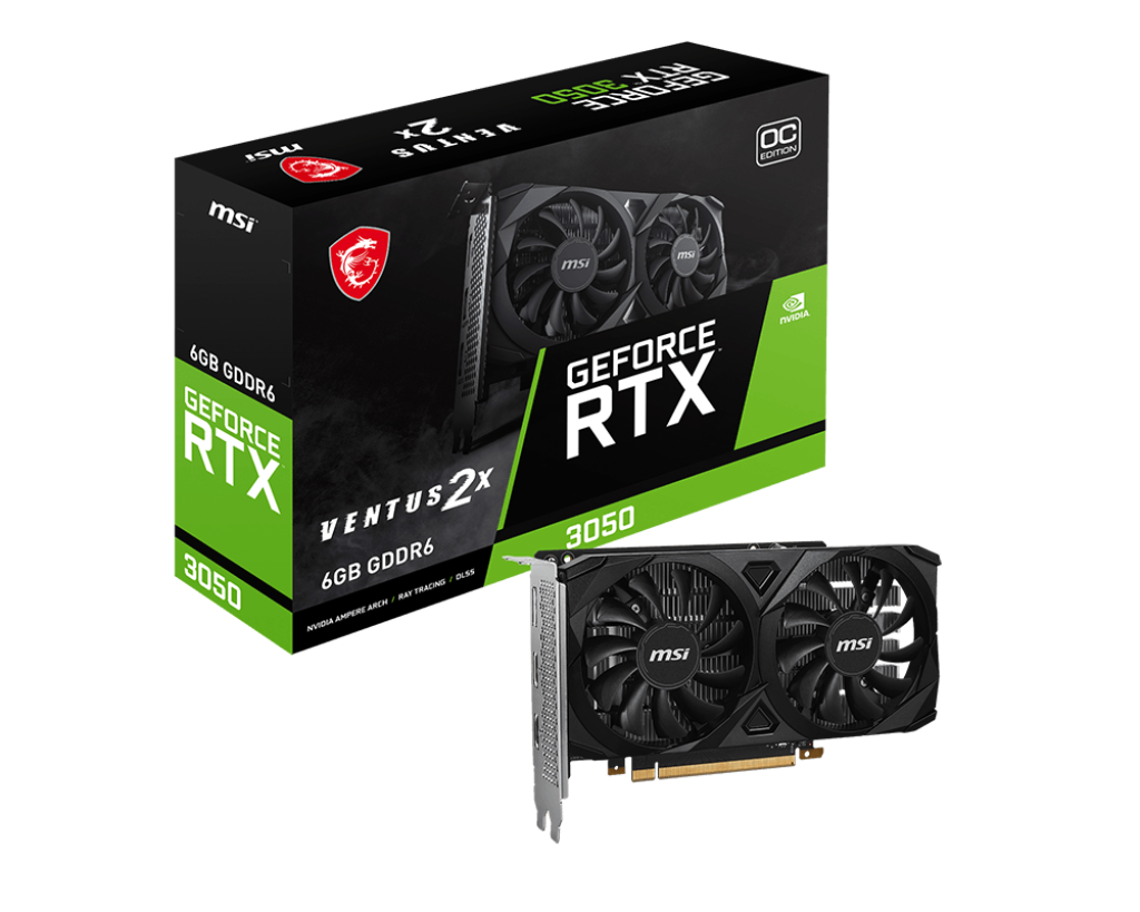 MSI RTX™ 3050 VENTUS 2X XS 8G OC 