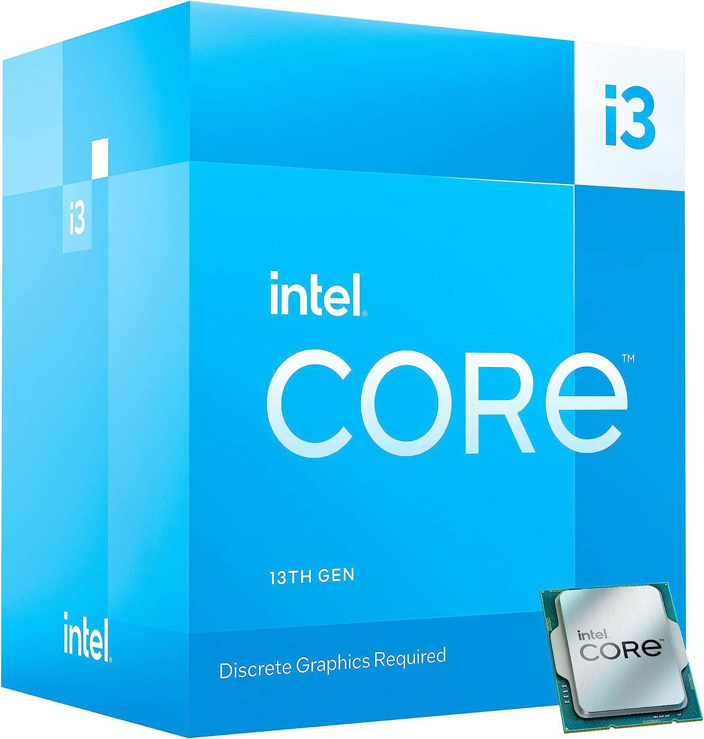 Intel Core i3 13100F Desktop Processor 4 cores 8 Threads