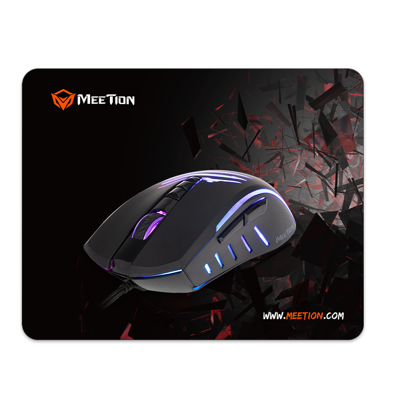 MeeTion MT C011 Wired Gaming Mouse And Pad Combo