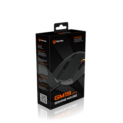 Meetion GM19 2023 Chromatic RGB 12000dpi gaming mouse