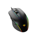 Meetion GM23 2023 RGB Circulation Backlit Wired Gaming Mouse - black
