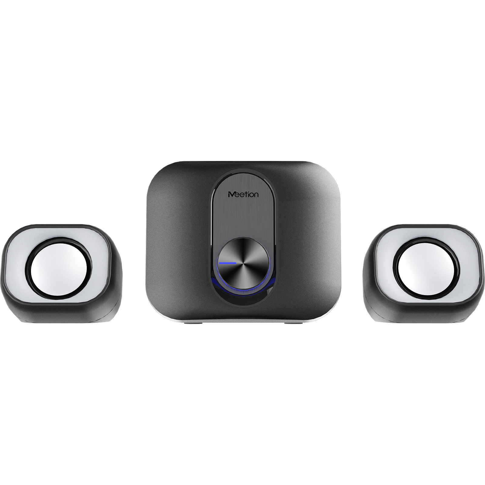 سماعة بلوتوث سطح المكتب Meetion SP2110 2.1، 5 وات، صوت عالي، جهير صادم، تجربة صوتية فائقة 2.1 قناة