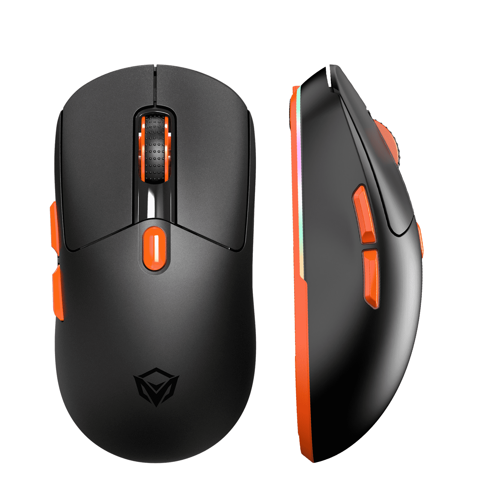 Meetion Air GW38 3-Mode Wireless & Bluetooth Gaming Mouse – Pixart PAW3104 Sensor, Rechargeable with Charging Base