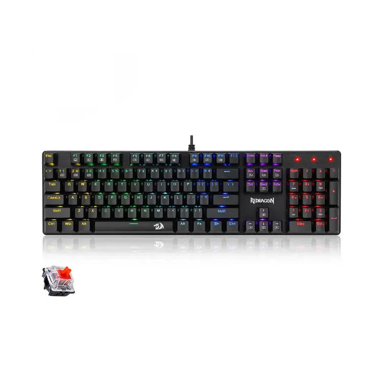 REDRAGON K608 ELITE VALHEIM RAINBOW Red Switch MECHANICAL KEYBOARD