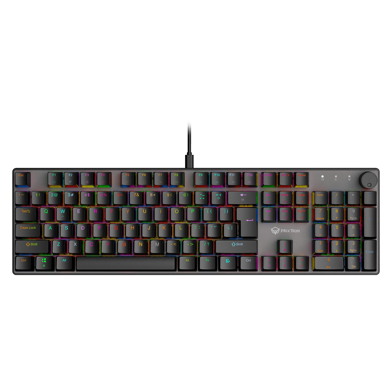MEETION MK009PRO Red switch AR/EN Mechanical Keyboard