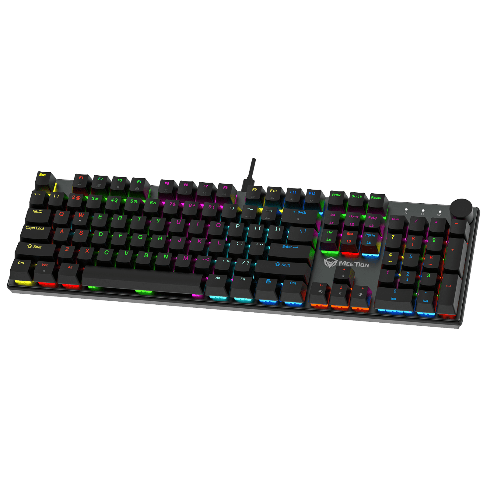 MEETION MK009PRO Red switch AR/EN Mechanical Keyboard