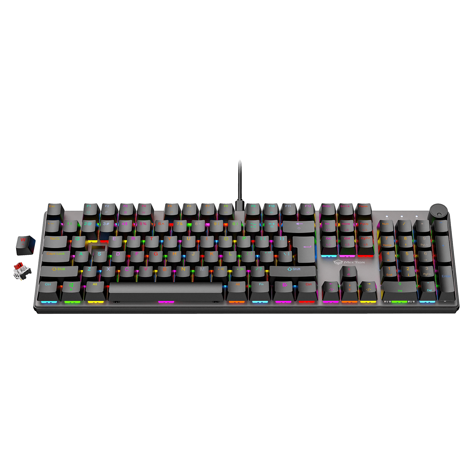 MEETION MK009PRO Red switch AR/EN Mechanical Keyboard