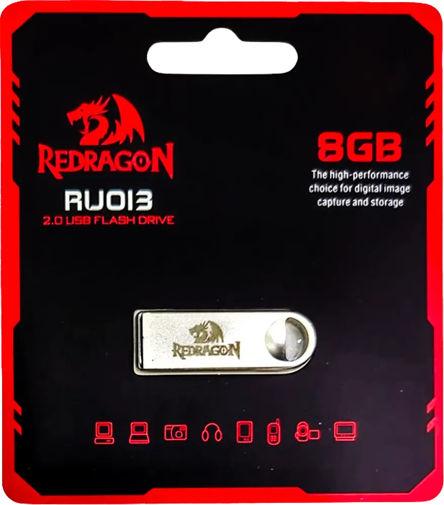 
Redragon RU013 Flash Memory 8GB USB 2.0
