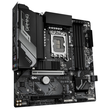 GIGABYTE B760M GAMING X  DDR5 Motherboard Supports Intel Core 12th-13th-14th Gen CPUs With PCIe 5.0 x16 Slot, 2xPCIe 4.0 M.2 Slots, and DDR5 Memory