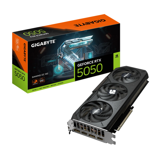 Gigabyte GeForce Rtx 5050 GAMING OC 8GB GDDR6 PCI-E 5.0 Graphics Card
