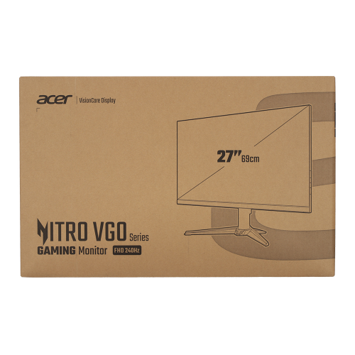 Acer Nitro VG270 W3bmiipx - 27 Inch IPS FHD 240Hz, speakers, AMD FreeSync Premium Gaming Monitor