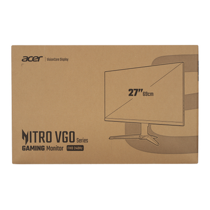 Acer Nitro VG270 W3bmiipx - 27 Inch IPS FHD 240Hz, speakers, AMD FreeSync Premium Gaming Monitor