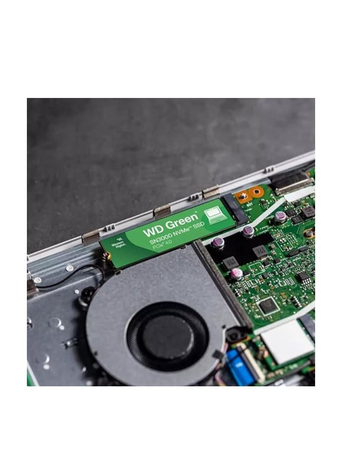 WD Green SN3000 500Gb M2 Nvme Internal Solid State Drive SSD