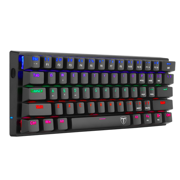 T-DAGGER ARENA TGK321 60% Wired Gaming Mechanical Keyboard - Blue Switch