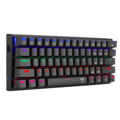 T-DAGGER ARENA TGK321 60% Wired Gaming Mechanical Keyboard - Blue Switch