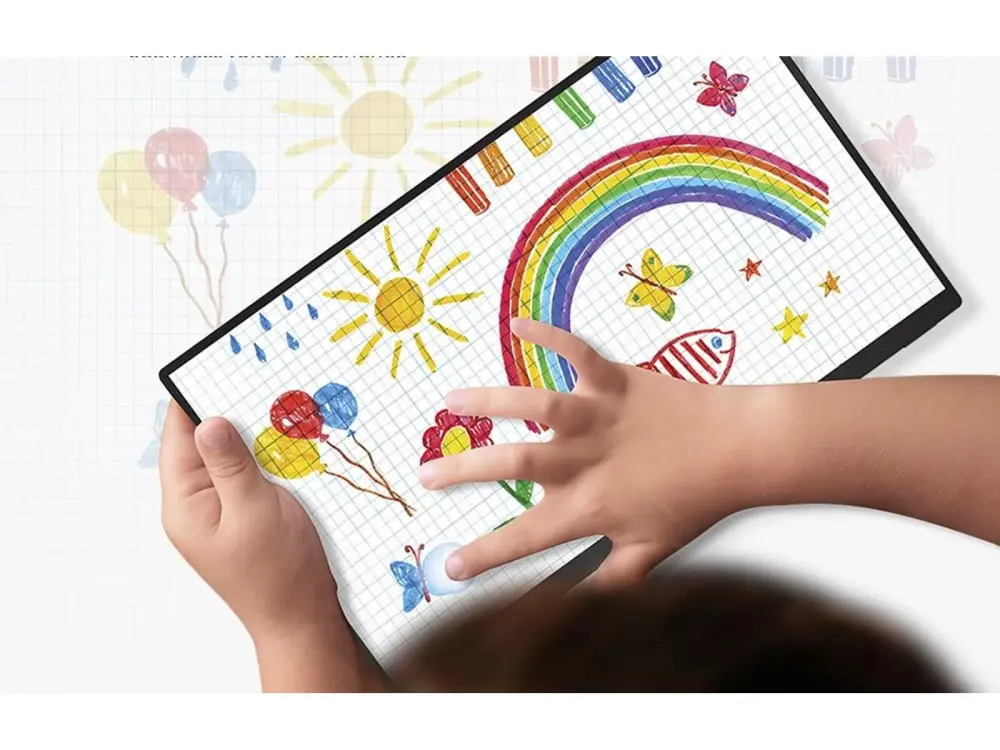 Arzopa A1T 15.6″ FHD 60Hz Portable Touch Monitor – IPS 178° Viewing, Mini‑HDMI + Dual USB‑C, 300 nits Brightness, Built‑in Kickstand & Speakers