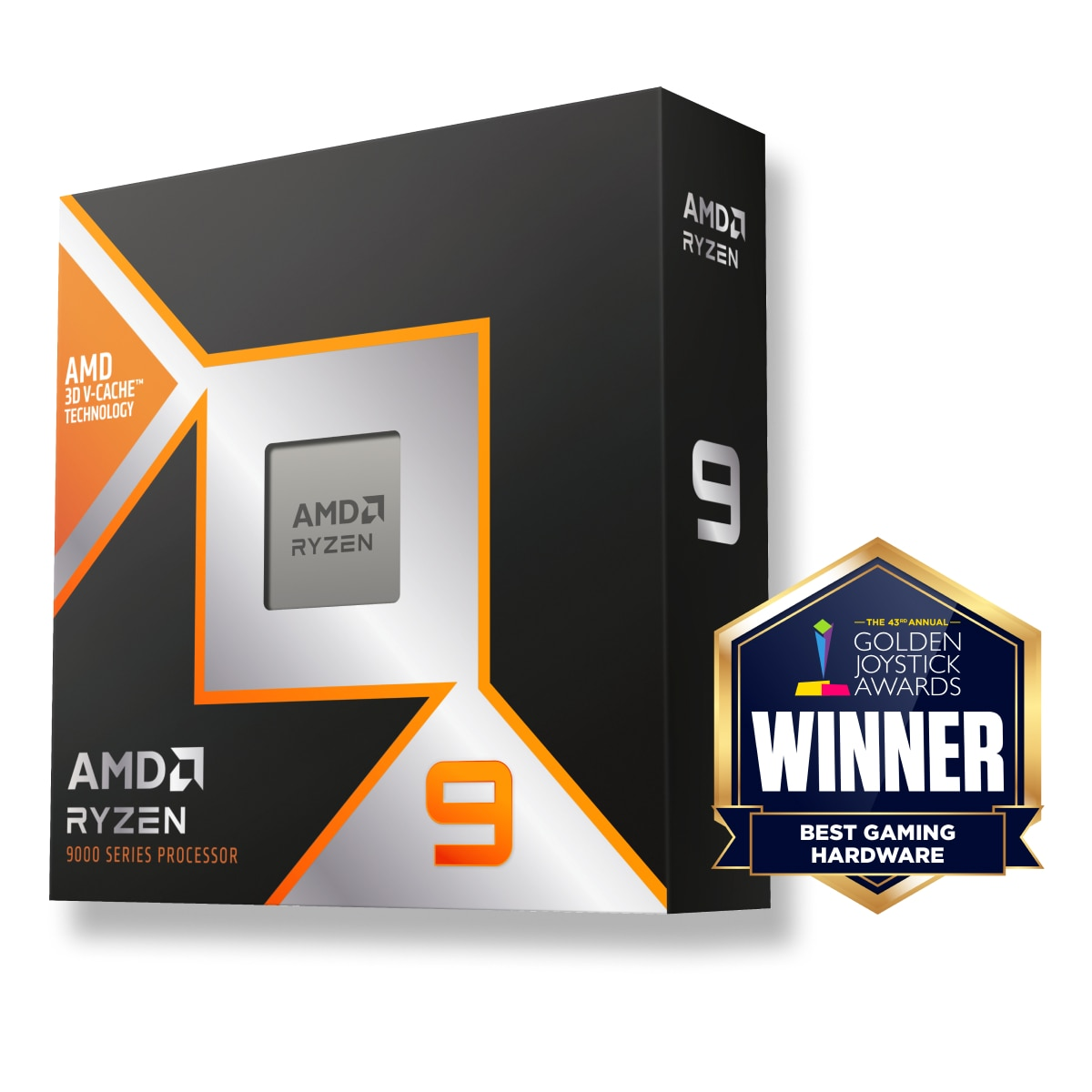 AMD Ryzen 9 9900X3D 12 Core - 24 Thread AM5 Desktop Processor Boxed