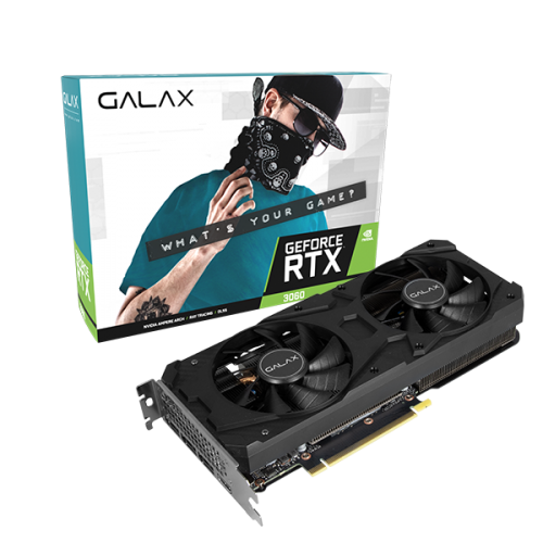 GALAX GeForce RTX™ 3060 8GB 1-Click OC - ALARABIYA COMPUTER