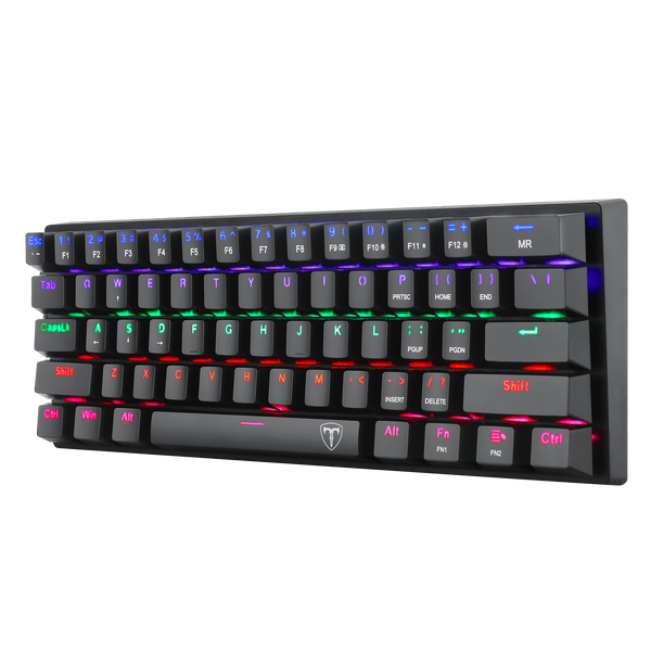 T-DAGGER ARENA TGK321 60% Wired Gaming Mechanical Keyboard - Blue Switch