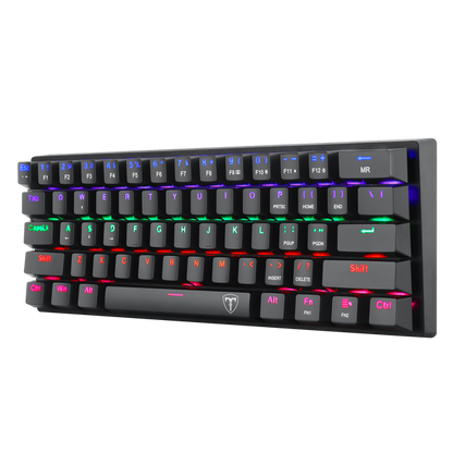 T-DAGGER ARENA TGK321 60% Wired Gaming Mechanical Keyboard - Blue Switch