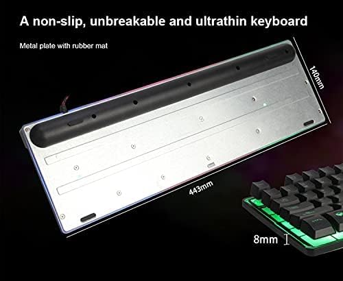 Meetion K9300 - Waterproof Rainbow Backlit Gaming Keyboard