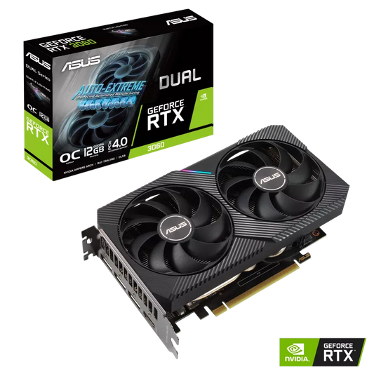 ASUS Dual GeForce RTX™ 3060 Edition 12GB GDDR6