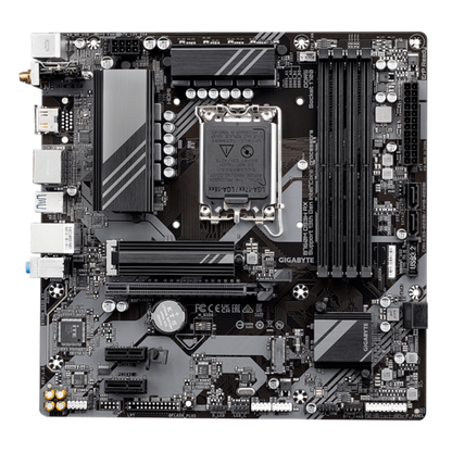 GIGABYTE B760M DS3H AX DDR5 Motherboard Supports Intel Core 12th-13th-14th Gen CPUs With 2xPCIe 4.0 M.2 Slots and DDR5 Memory