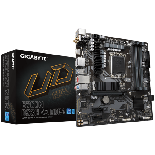 GIGABYTE B760M DS3H AX DDR4 WIFI LGA1700