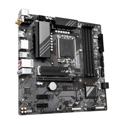 GIGABYTE B760M DS3H AX DDR5 Motherboard Supports Intel Core 12th-13th-14th Gen CPUs With 2xPCIe 4.0 M.2 Slots and DDR5 Memory