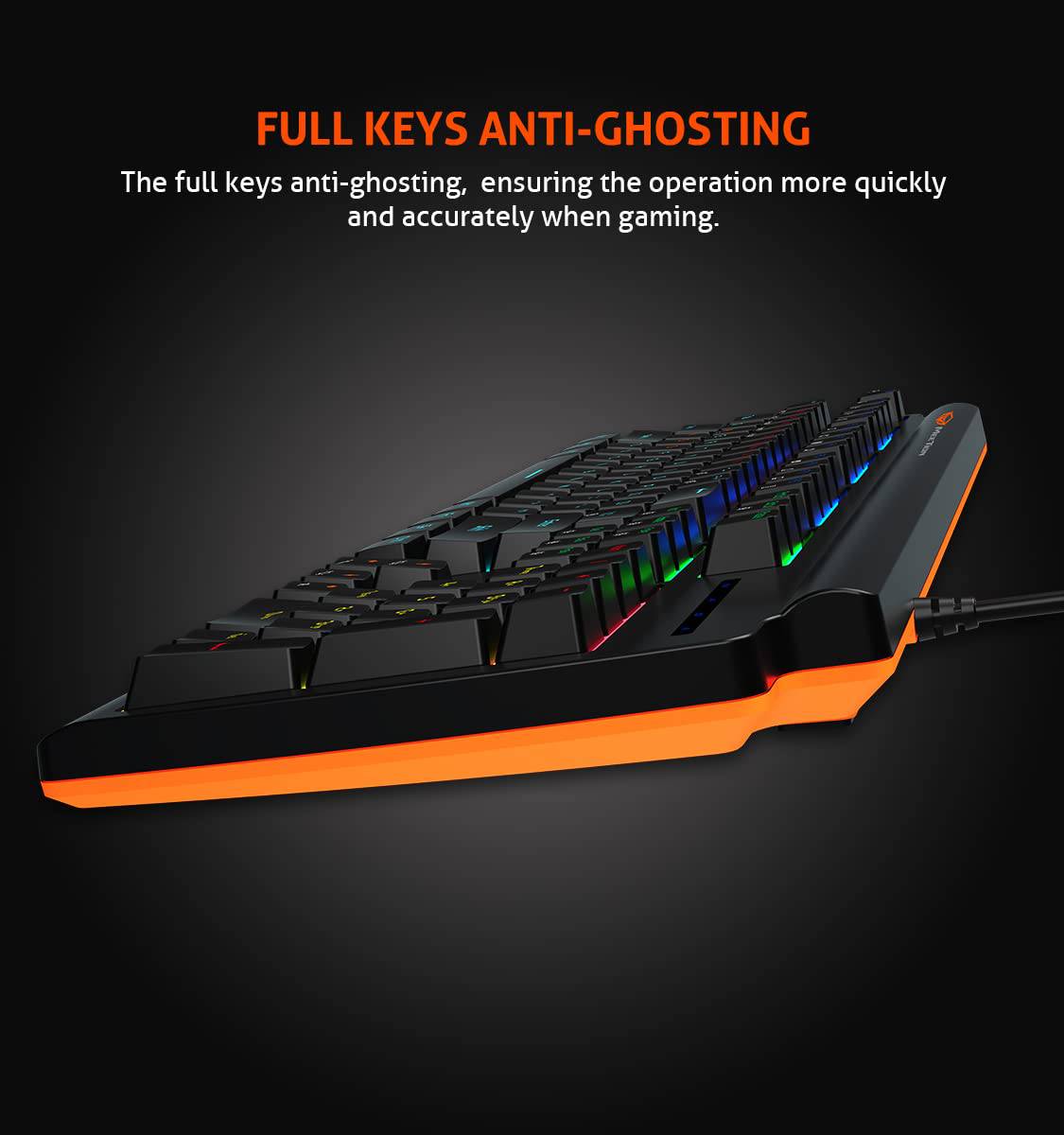 MEETION MT MK600 Wired Mechanical red switch Gaming Keyboard