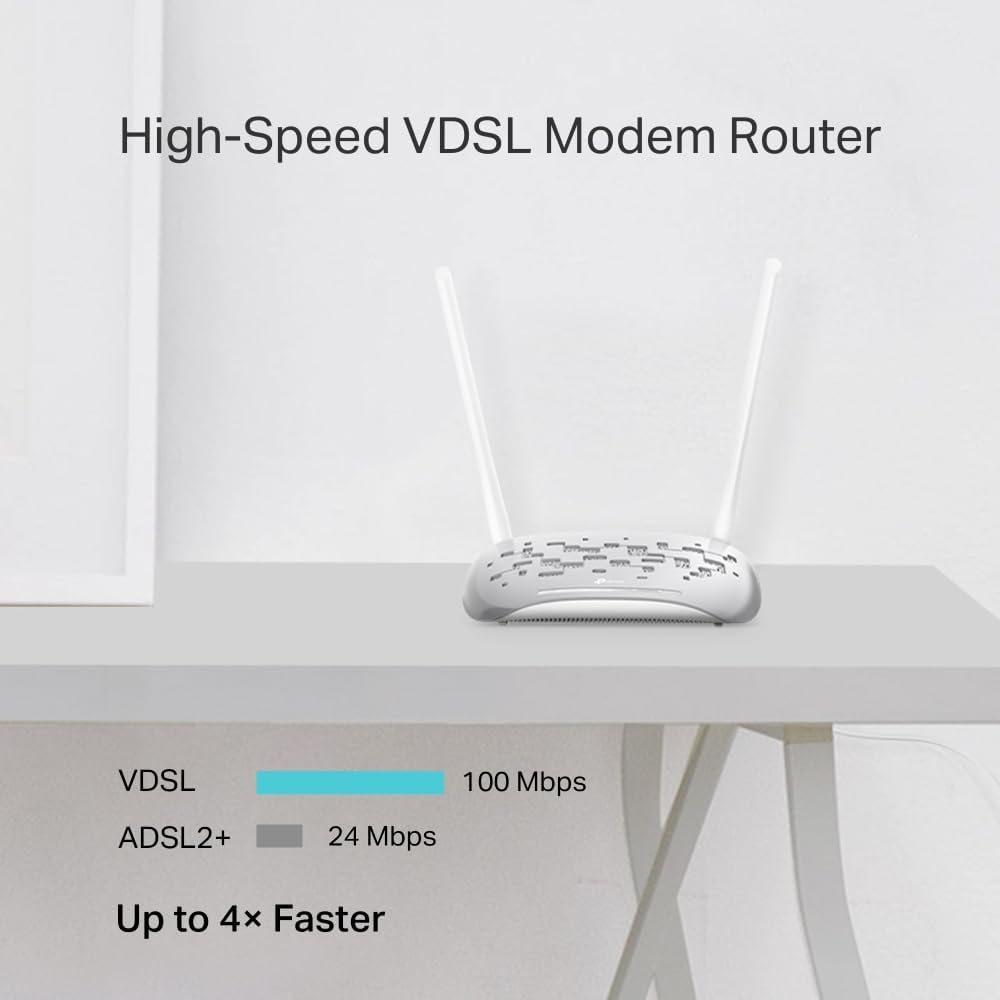 Tp-Link TD-W9950 300Mbps Wireless N VDSL/ADSL Modem Router