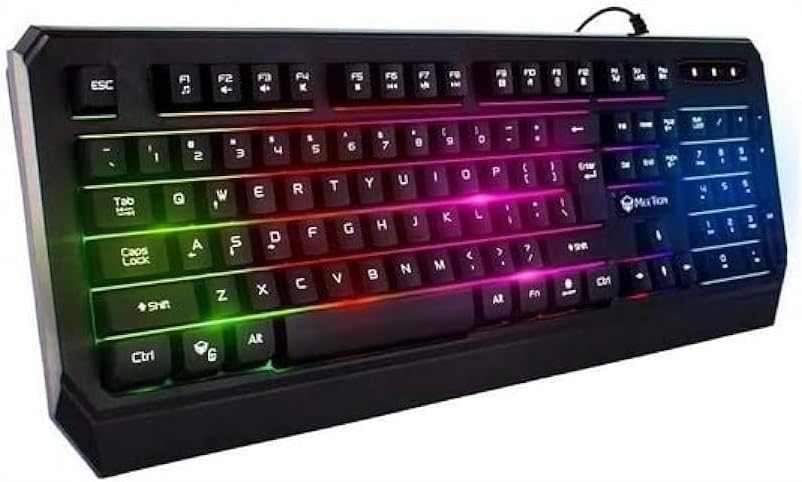 Meetion K9320 - Waterproof Rainbow Backlit Gaming Keyboard