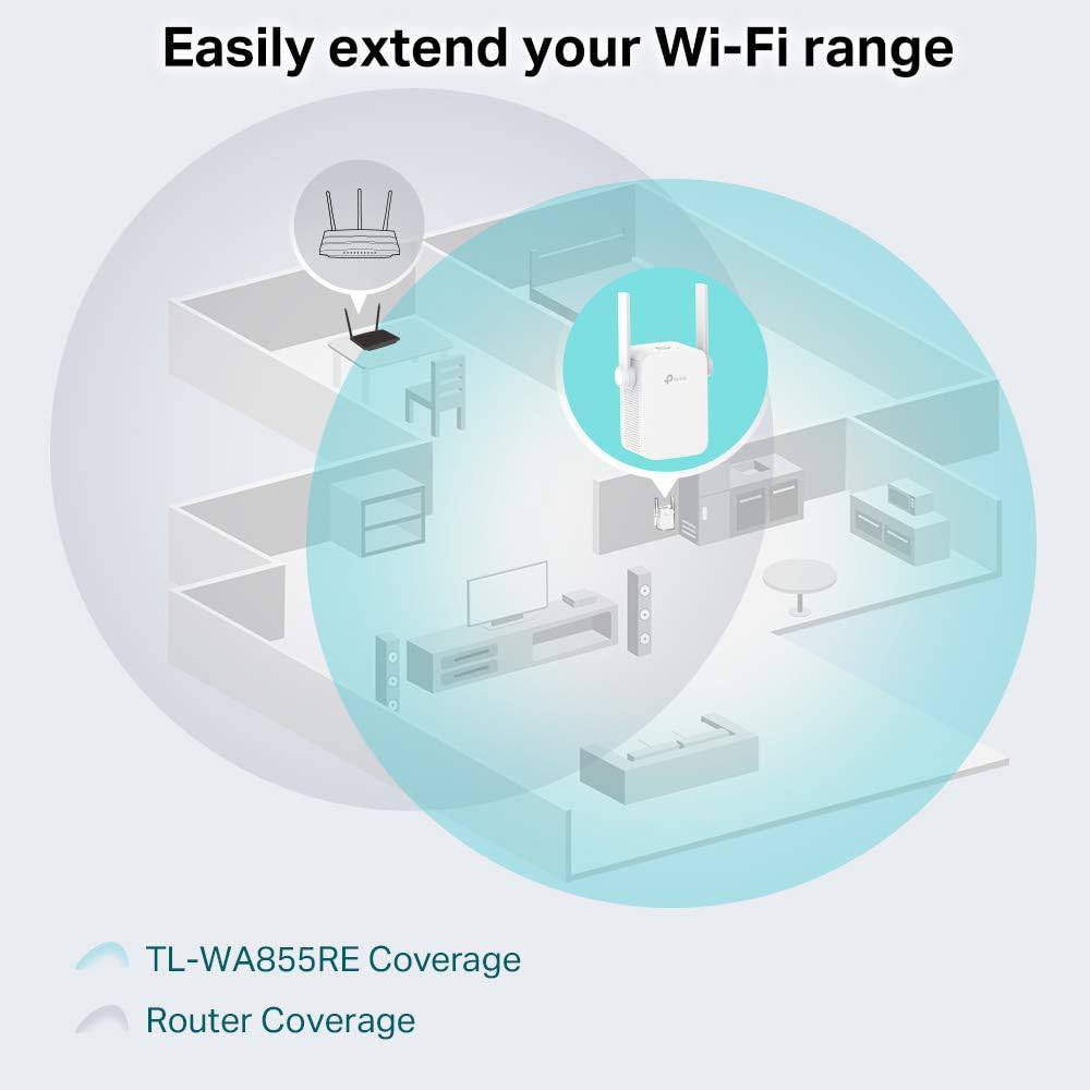 Tp-link TL-WA855RE 300 Mbps Wi-Fi Range Extender