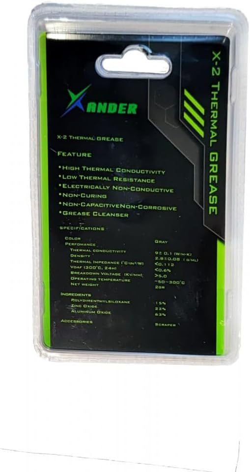 Xander X2 Thermal Grease 2G Thermal Paste