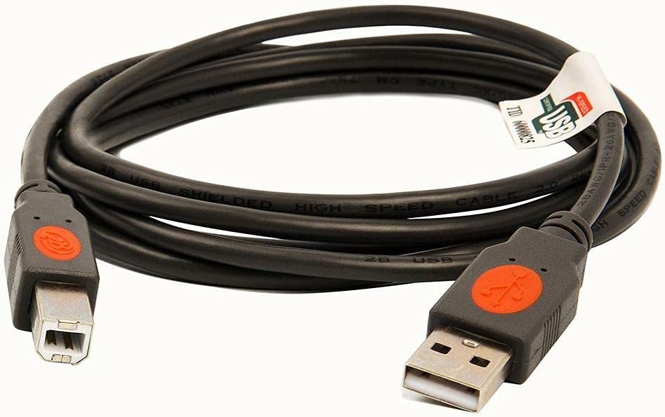 2B (DC117) - USB 2.0 Printing Cable A/B - 1.8M - Gray