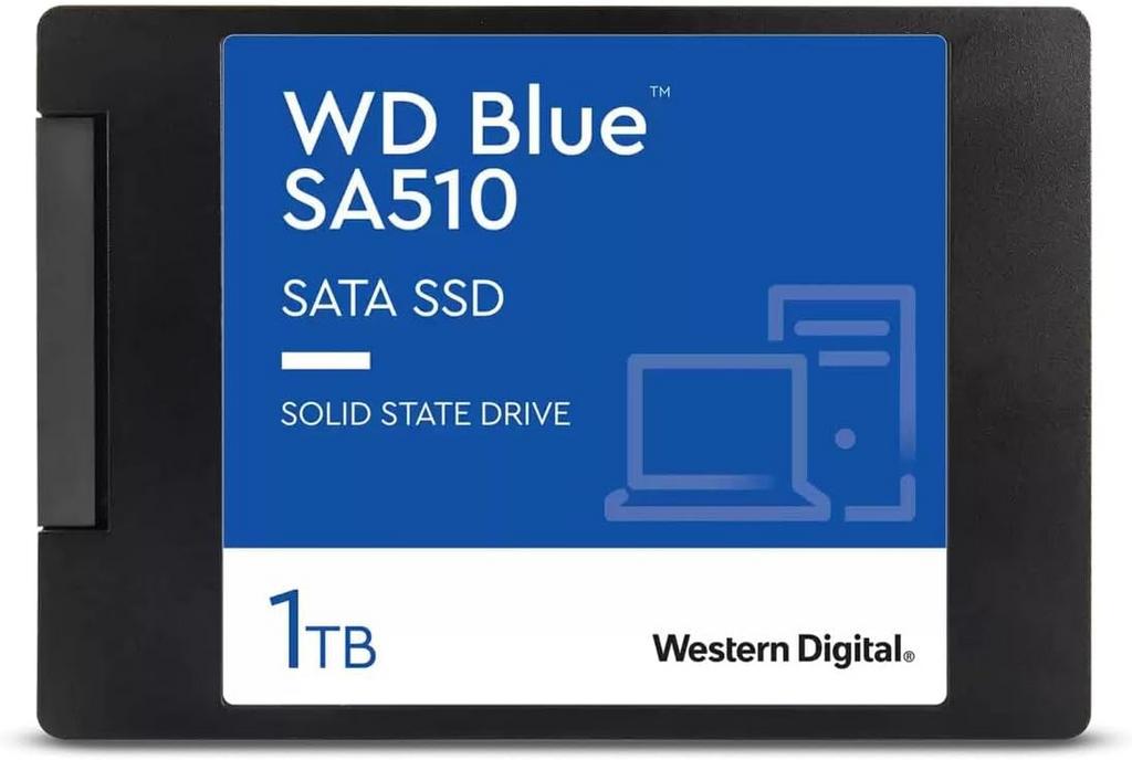SSD WD Blue SA510 1TB 2.5" SATA SSD with up to 560MB/s Read Speed
