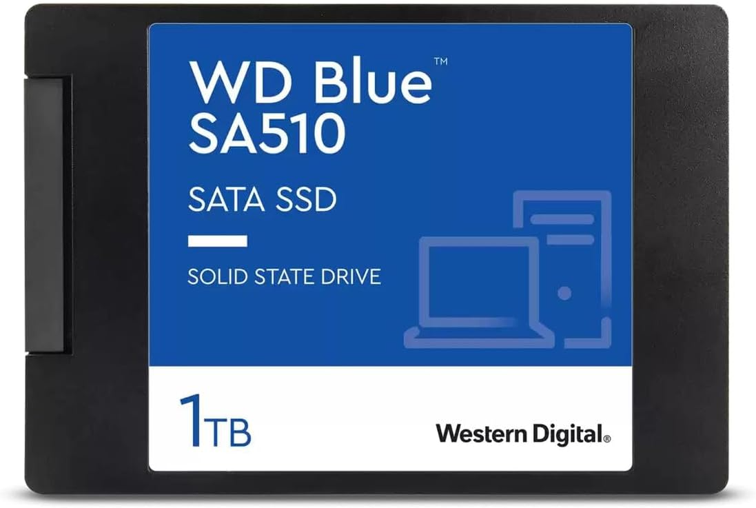 SSD WD Blue SA510 1TB 2.5" SATA SSD with up to 560MB/s Read Speed