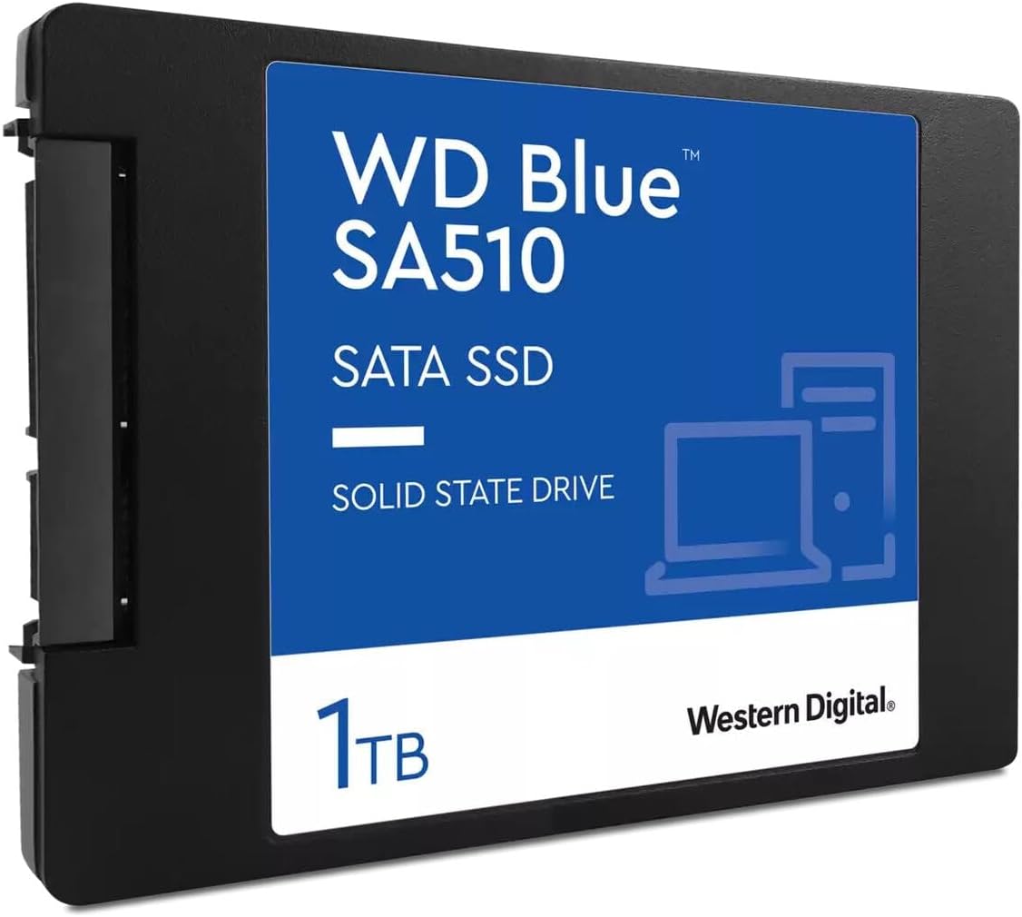 SSD WD Blue SA510 1TB 2.5" SATA SSD with up to 560MB/s Read Speed