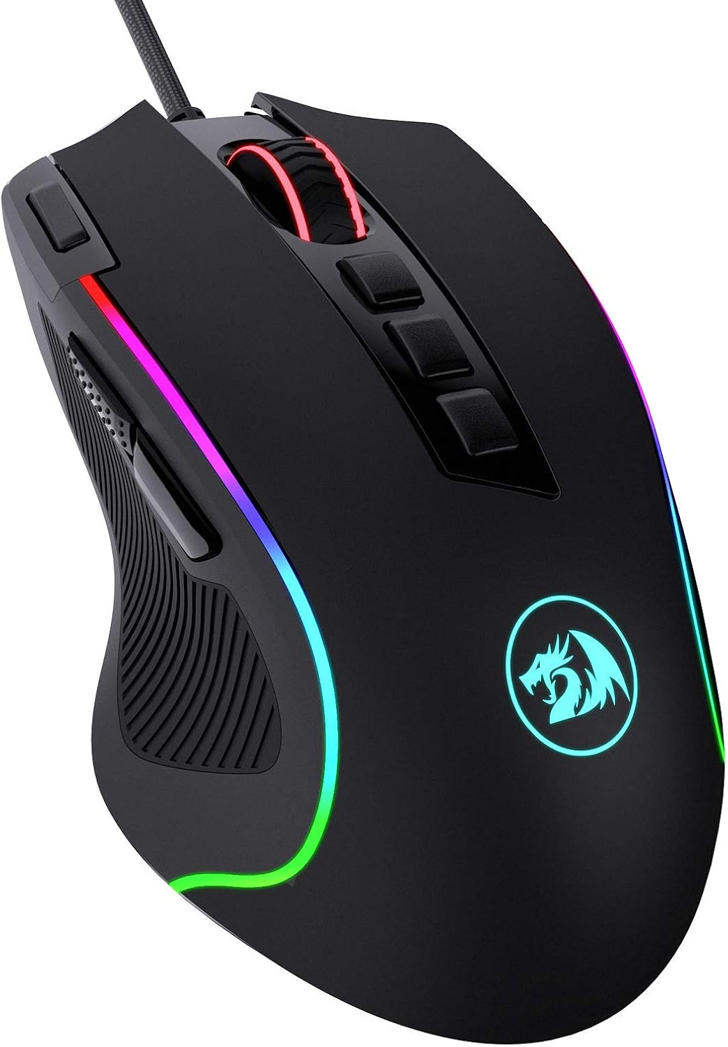 Redragon M612 Predator RGB 8000 DPI 11 Programmable Buttons Wired Gaming Mouse
