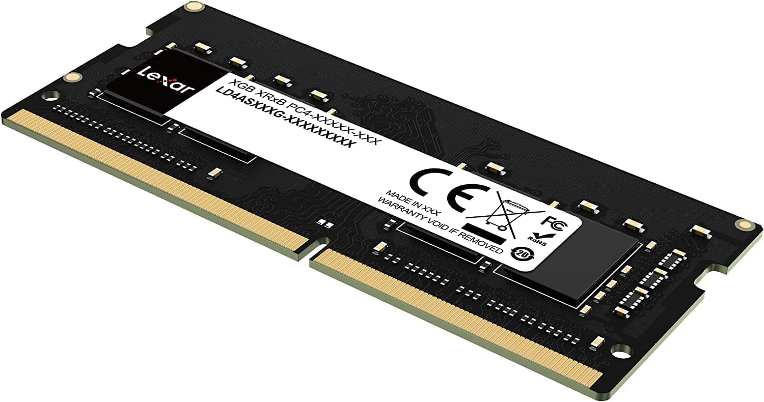 ذاكرة Lexar SODIMM DDR4 RAM سعة 16 جيجابايت وتردد 3200 ميجاهرتز SODIMM للكمبيوتر المحمول