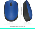 Logitech M171 Wireless Mouse -BLUE