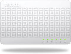 Tenda S105 - Network Switch with 5 Ports (10/100Mbps) White