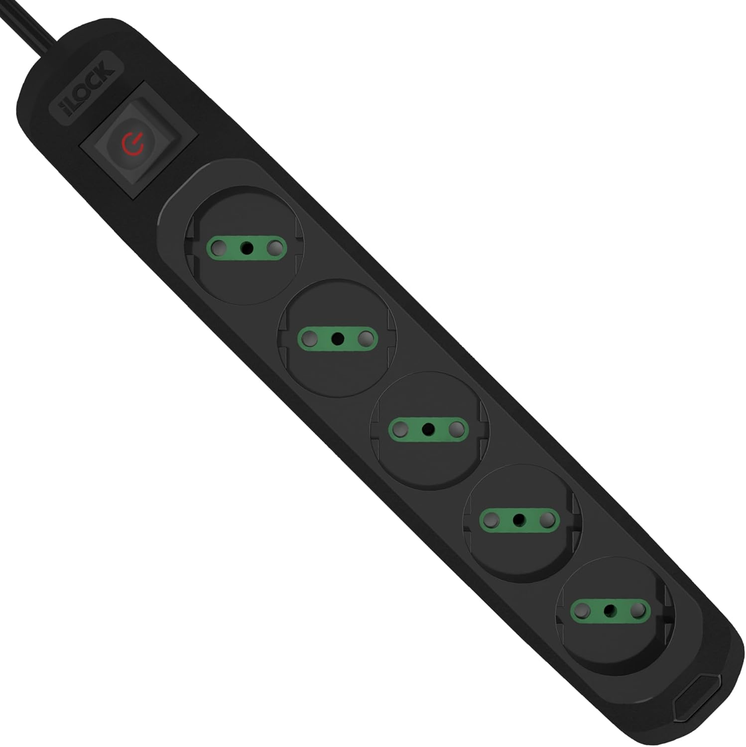 ilock 5 Outlet Power Strip 16A UP TO 3500W